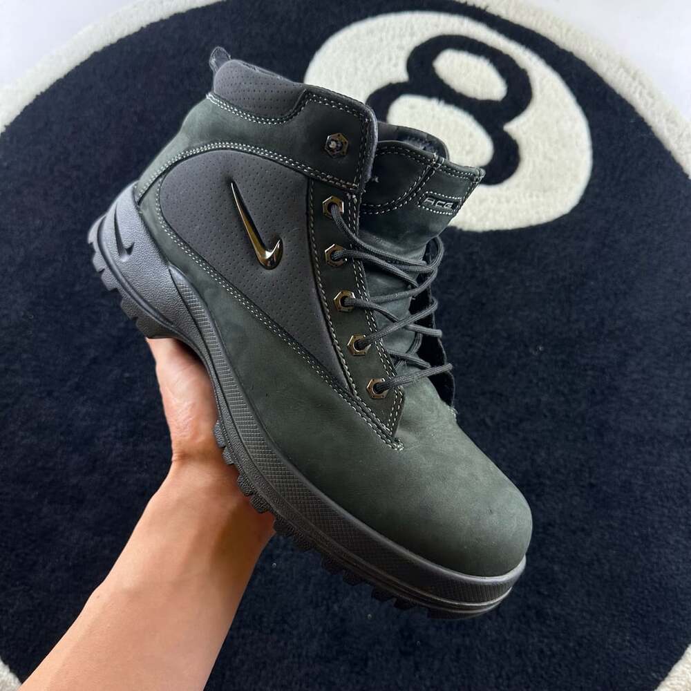 Nike ACG Air Zoom Tallac Boots Black Leather